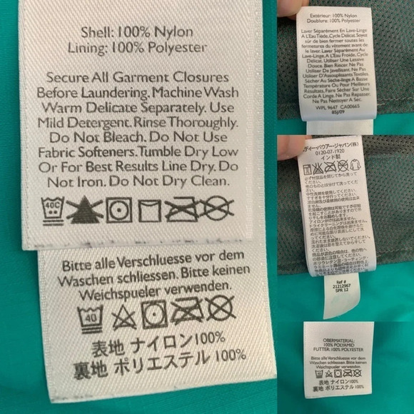 Eddie Bauer Packable hooded rain jacket, S - Picture 15 of 16